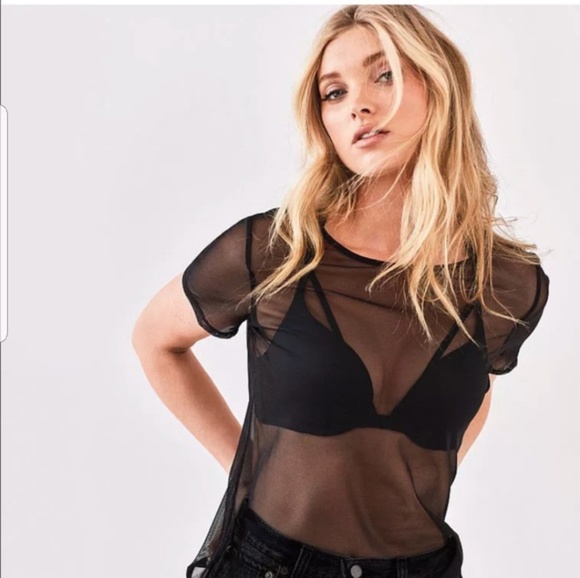 Victoria's Secret Tops - NWOT Mesh Tee